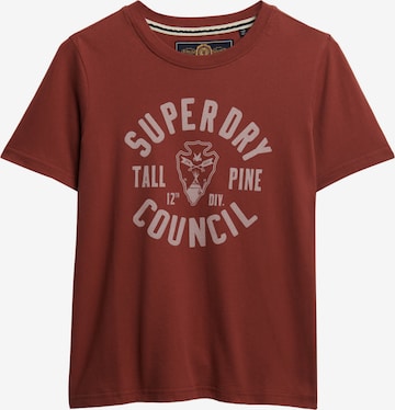 Superdry & Co Shirt in Red: front