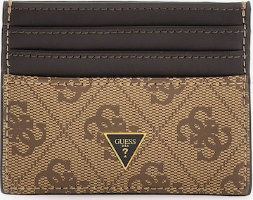 smėlio GUESS Dėklas 'MILANO CARD HOLDER': priekis