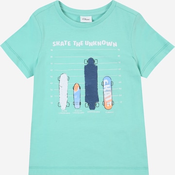 s.Oliver T-Shirt in Grün: Vorderseite