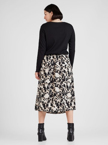 Vero Moda Curve Skirt 'NORA' in Beige