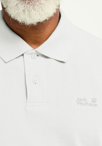 JACK WOLFSKIN Poloshirt in Weiß
