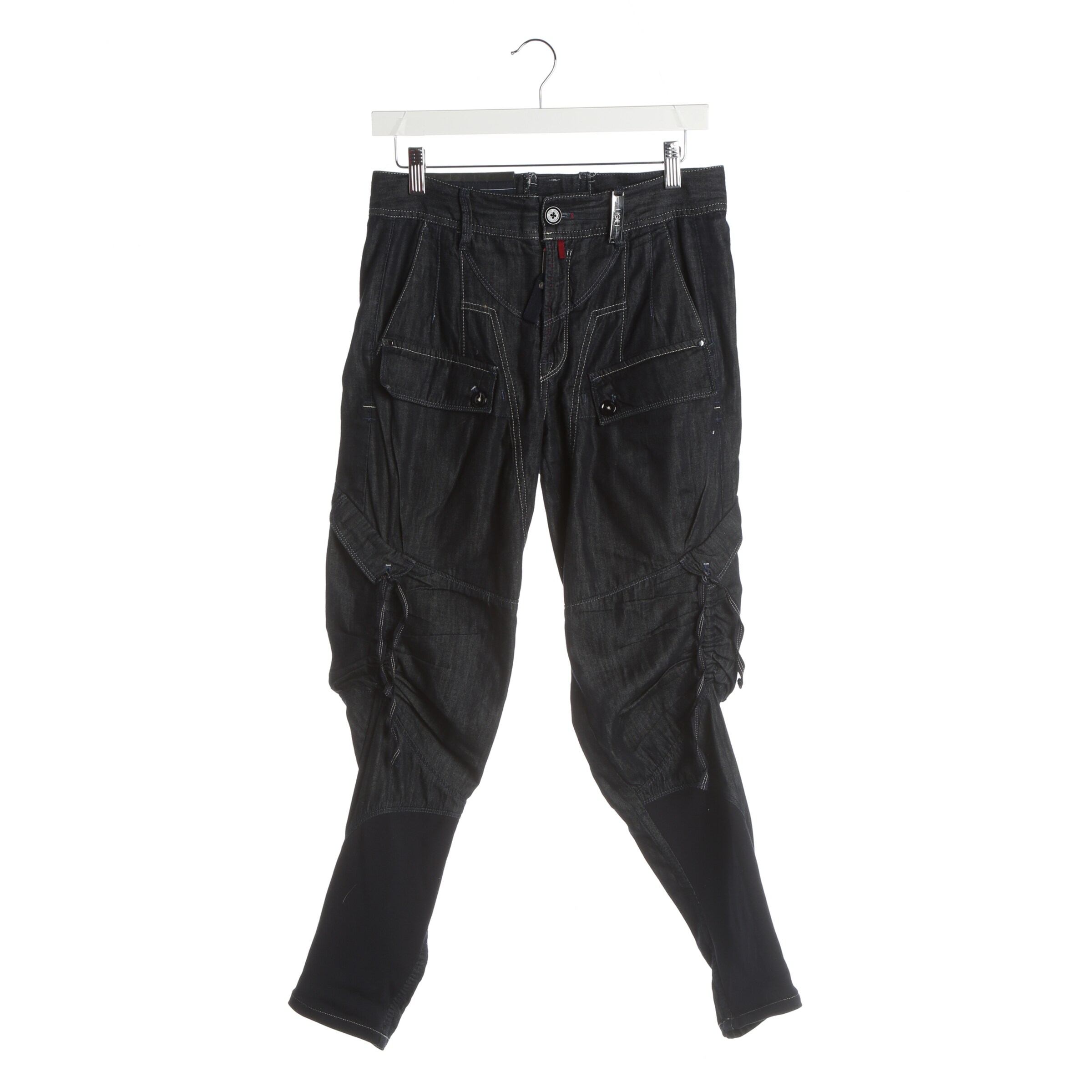 High Use Pants in XS in Blue: front