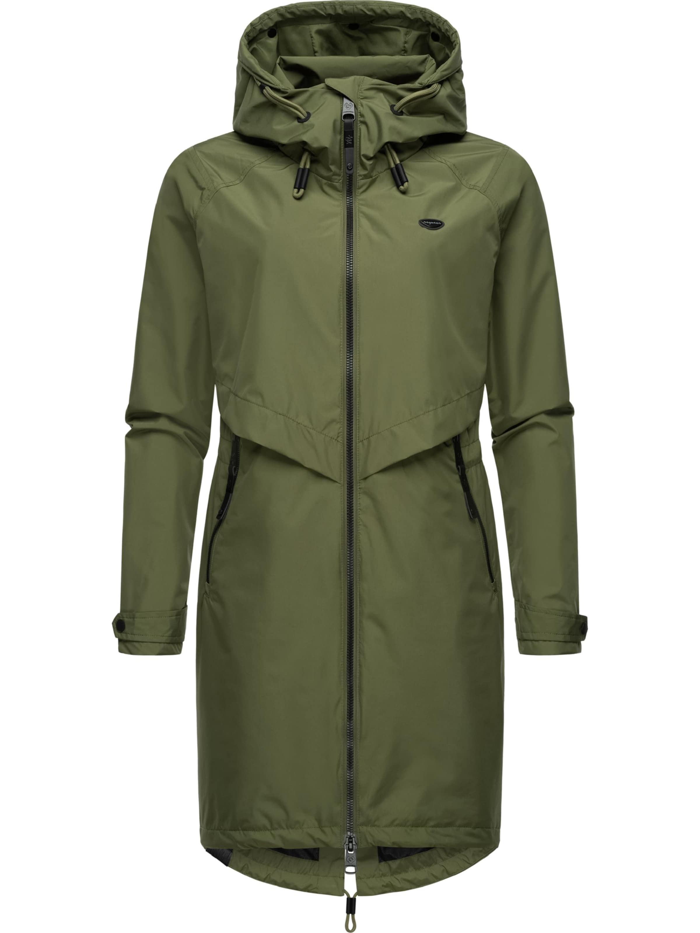 Ragwear Функциональное пальто 'Frodik' в Зеленый: спереди