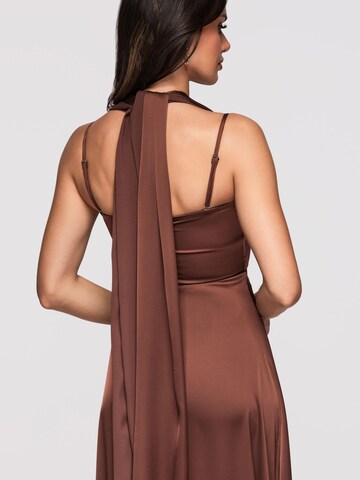 Ombre Evening dress in Brown