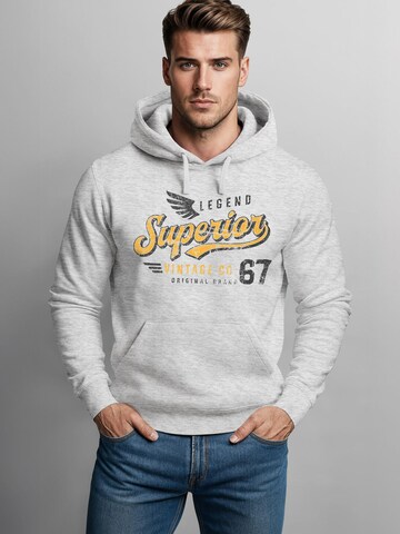 Neverless Sweatshirt 'Superior Vintage' in Grey