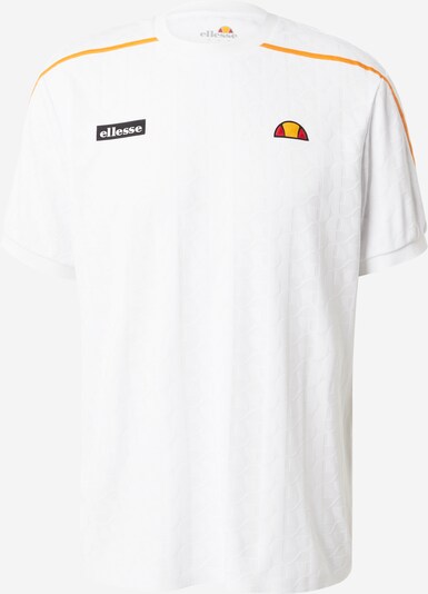 ELLESSE Sportshirt  'Daymer' in orange / rot / schwarz / weiß, Produktansicht