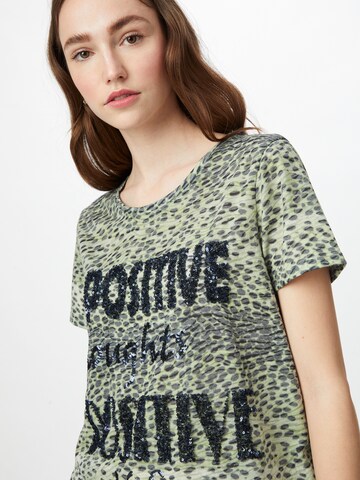 Key Largo - Camisa 'Positive' em verde