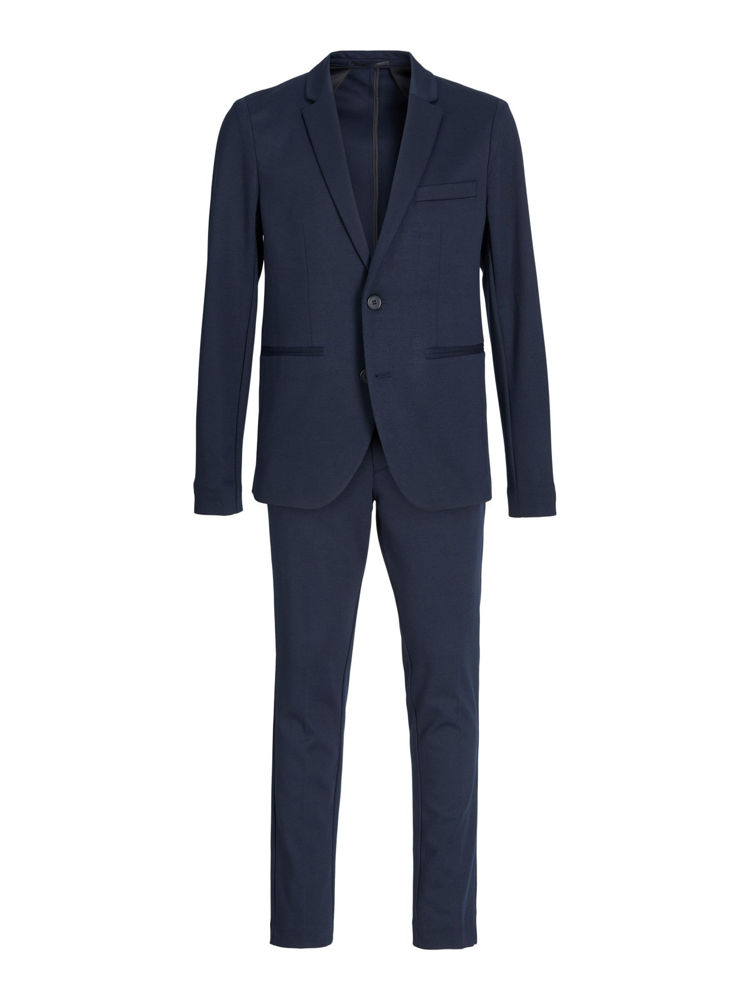 Jack & Jones Junior - regular Traje 'JJEJAxon' en azul: frente