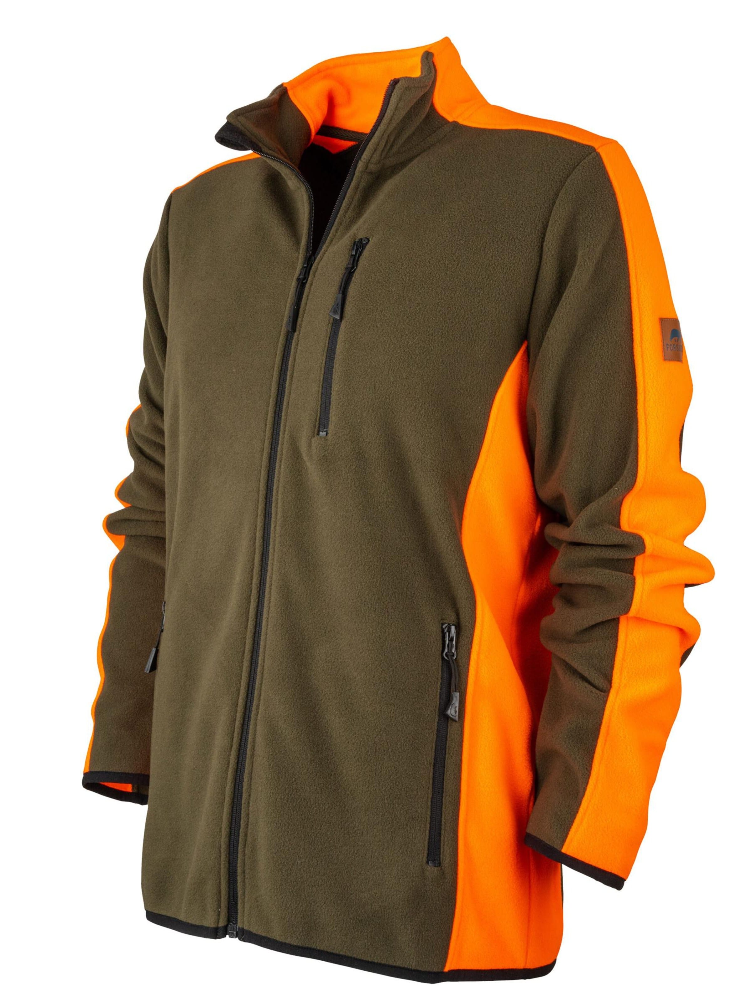 FORSBERG Fleece Jacket 'Bjarkir' in Green