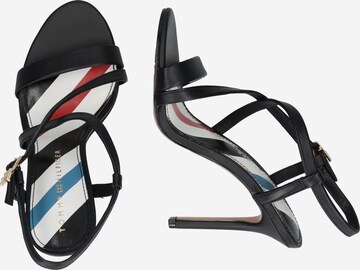 TOMMY HILFIGER Strap Sandals in Black