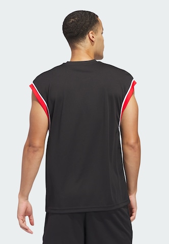 ADIDAS PERFORMANCE - Camisa funcionais 'Basketball All-World' em preto