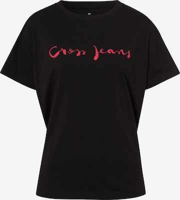 Cross Jeans Shirt '56010' in Black: front