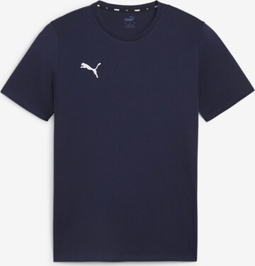 PUMA Regular Shirt 'teamGOAL' in Blau: predná strana