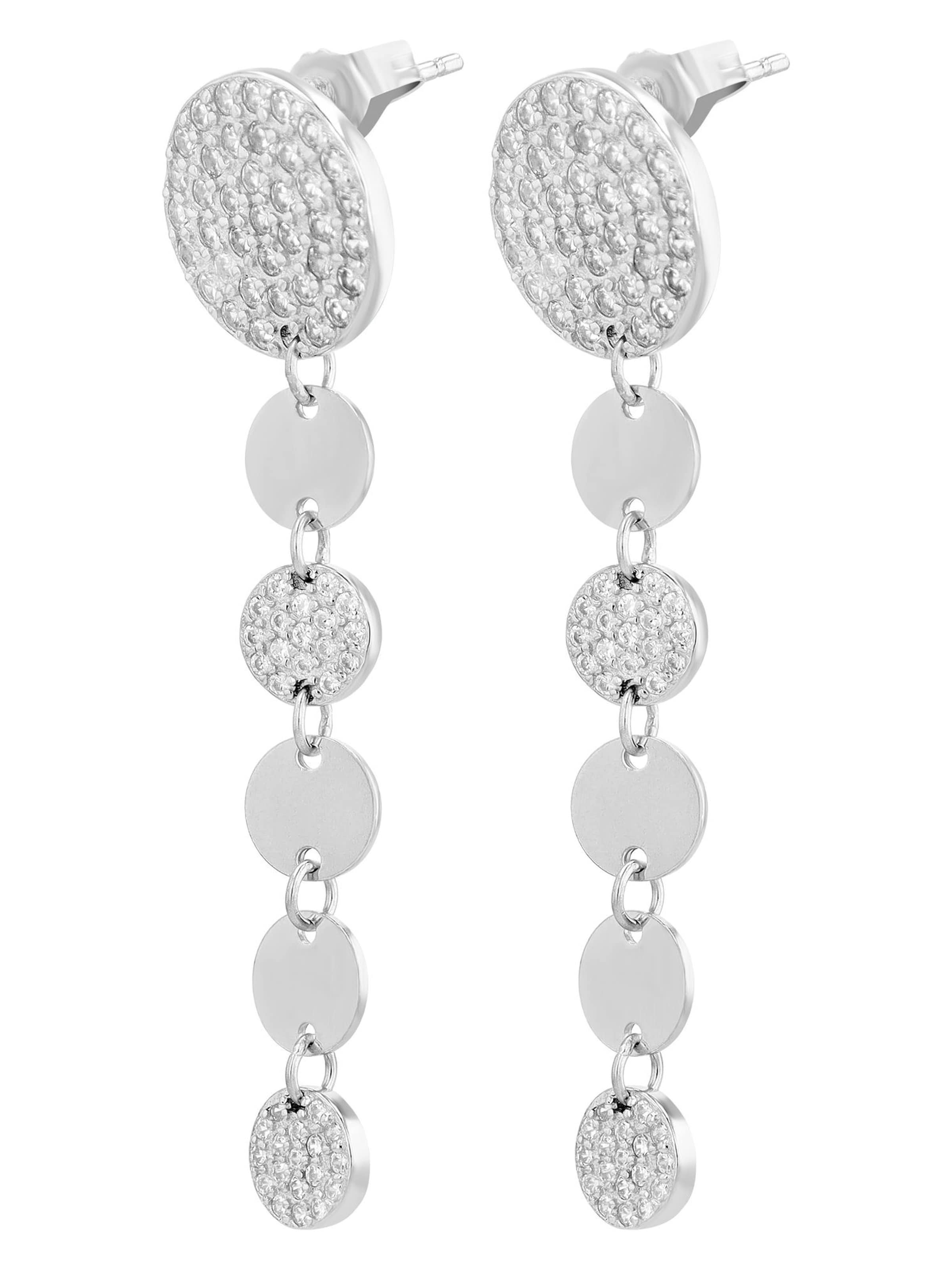 Akzent Earrings 'Kerry, 925 Sterlingsilber, langlebig' in Silver