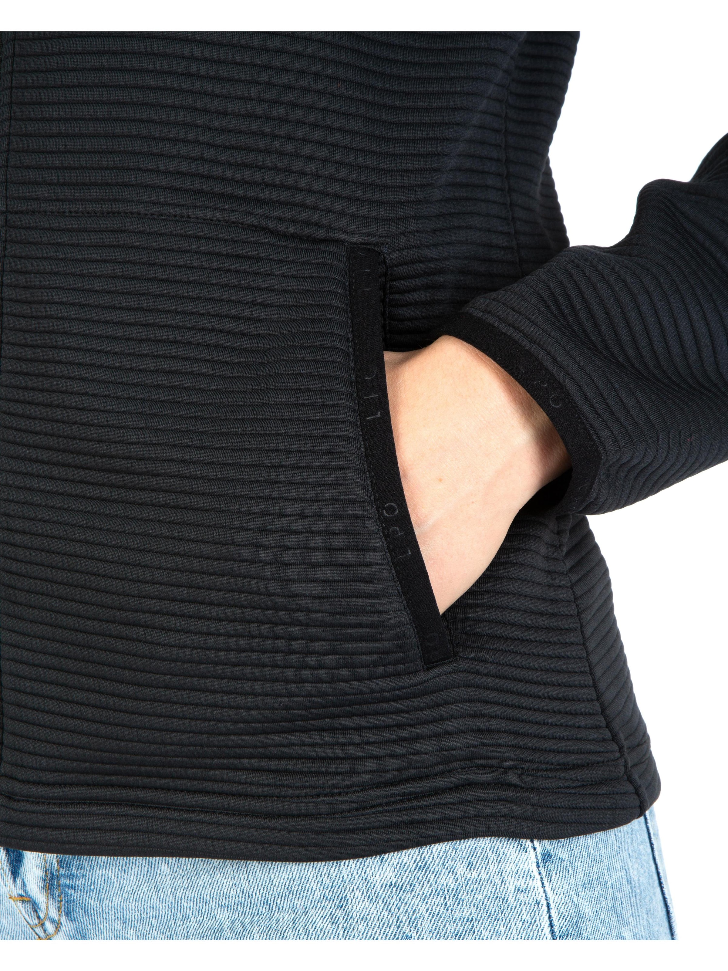 LPO Fleece Jacket 'XARA' in Black