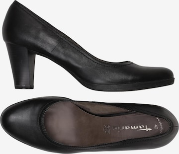 Tamaris Pumps 42 in Schwarz: Vorderseite
