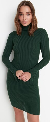 Trendyol Knitted dress in Green