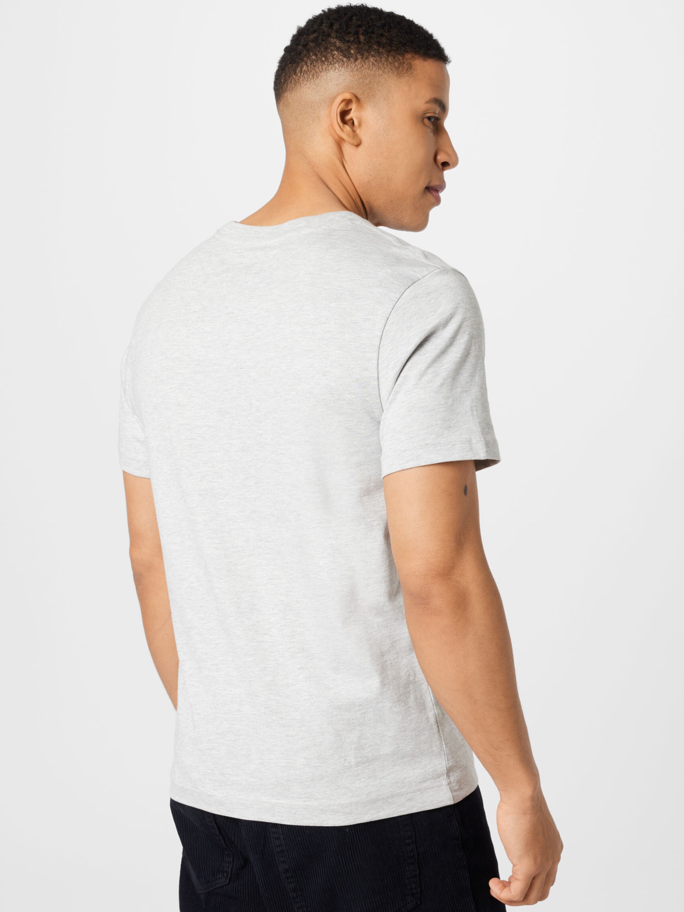 Männer Shirts WEEKDAY T-Shirt in Graumeliert - BR27857 Männer Shirts WEEKDAY T-Shirt in Graumeliert - BR27857