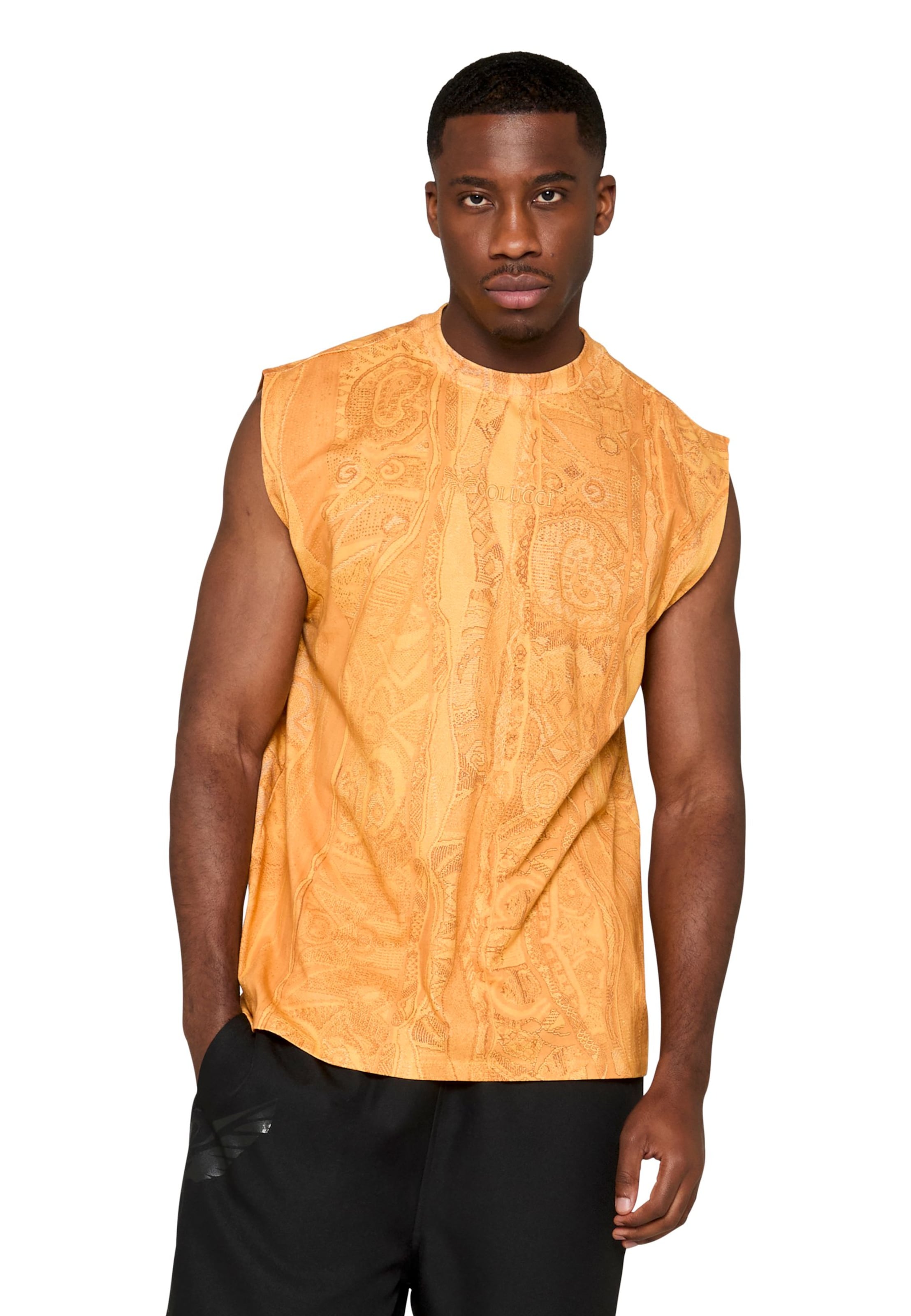 Colucci Shirt 'Fellin' in Yellow: front