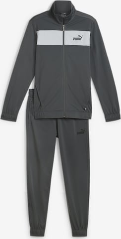 PUMA Тренировочный костюм 'Poly' в Серый: спереди