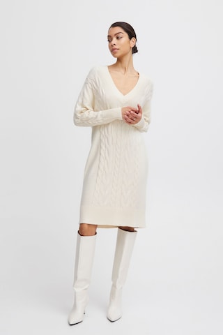 b.young Knitted dress 'Milo' in White