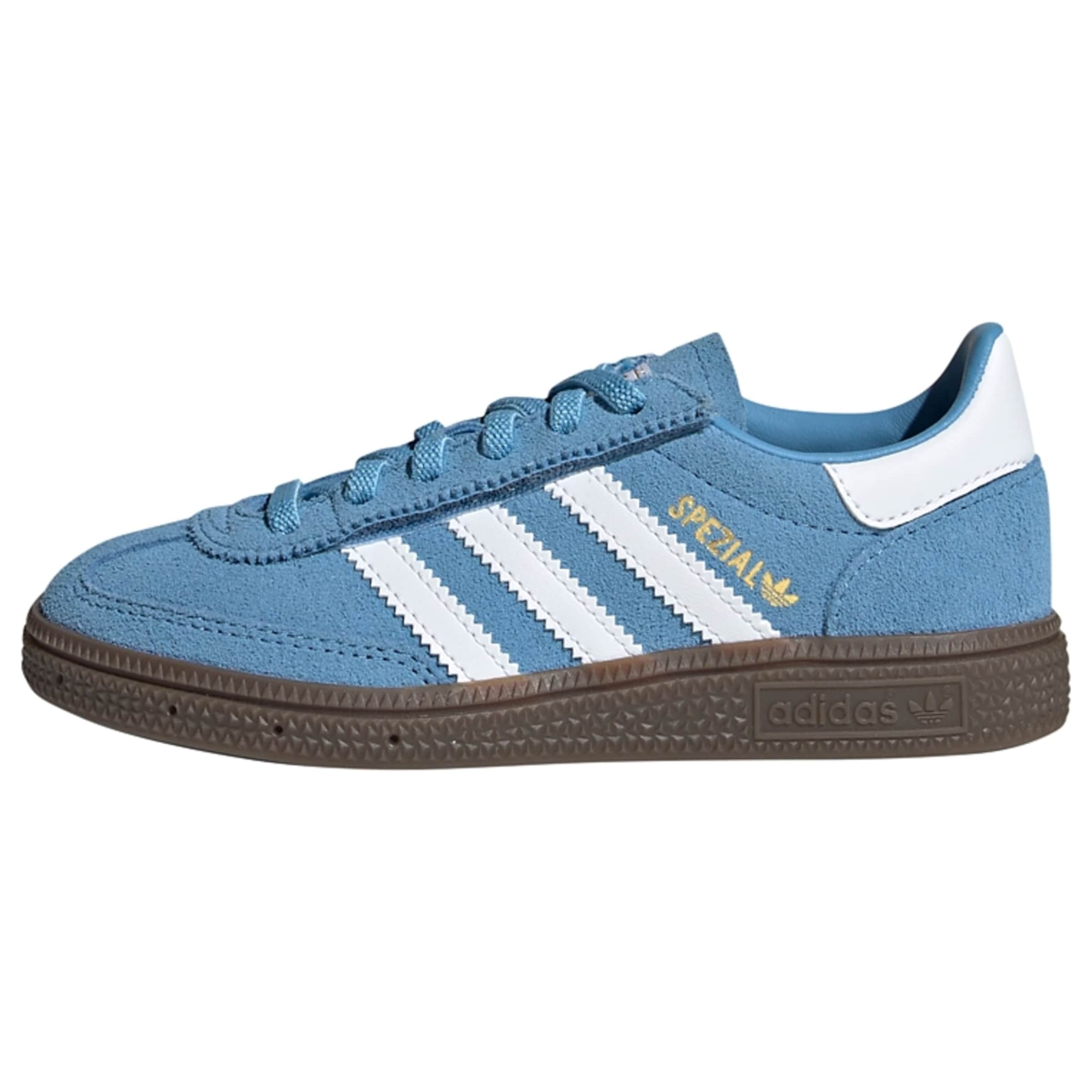 ADIDAS ORIGINALS Ketsid 'Handball Spezial', värv sinine: eest vaates