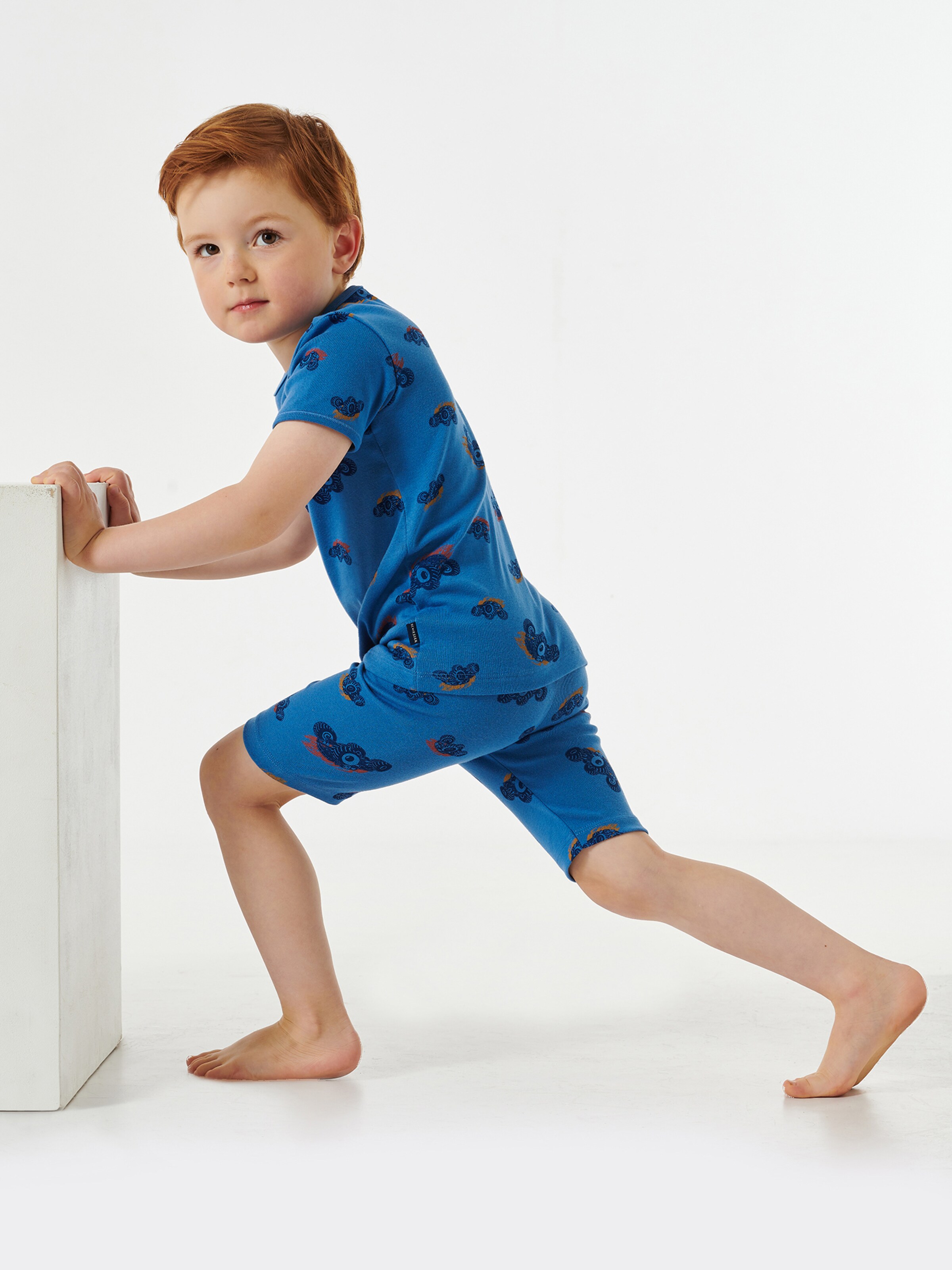 SCHIESSER Pajamas in Blue
