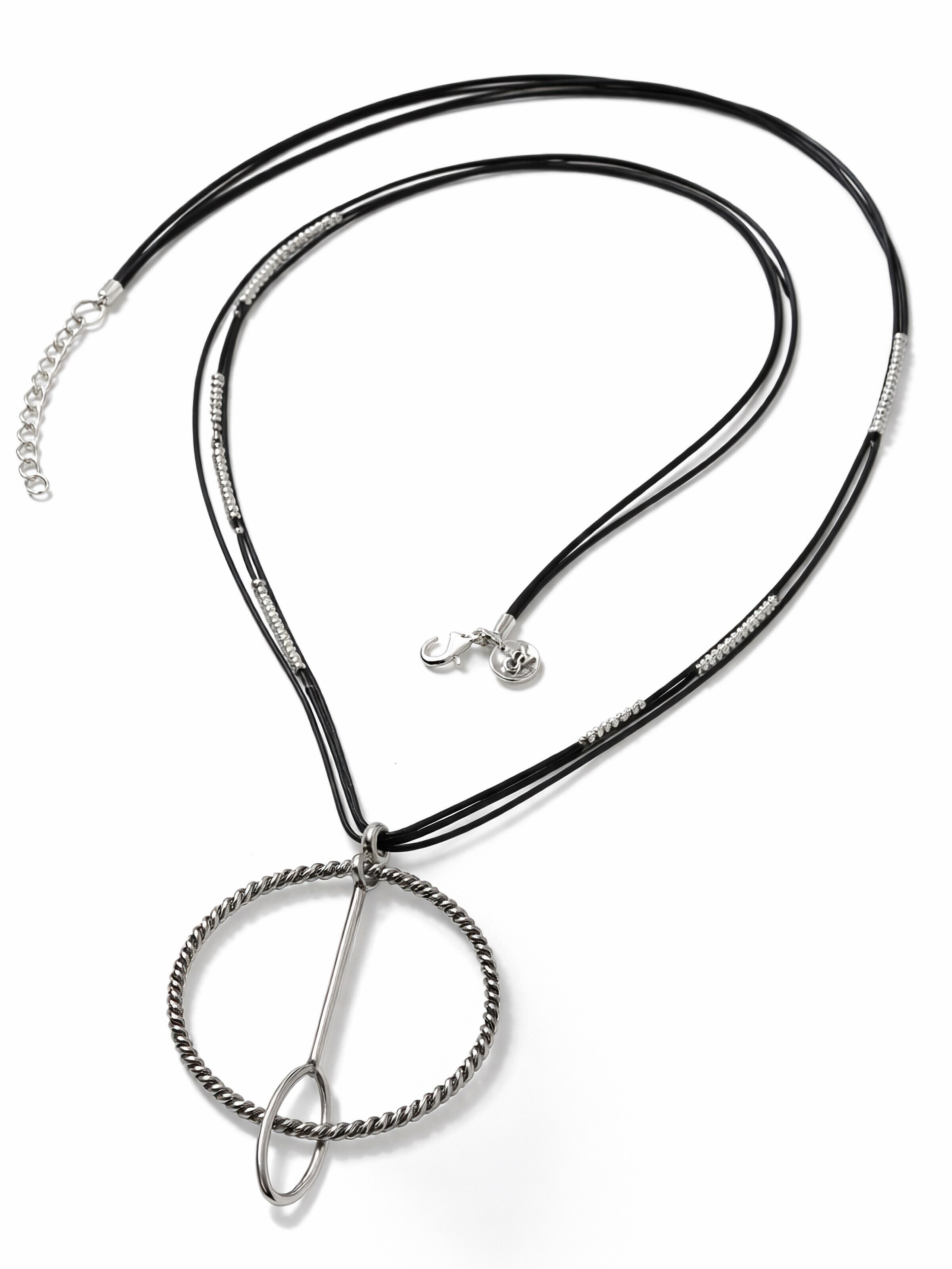 COLLEZIONE ALESSANDRO Necklace 'Karina' in Black
