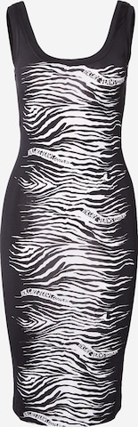 Versace Jeans CoutureHaljina - crna boja: prednji dio