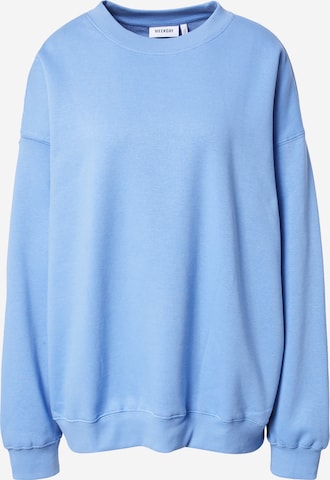 WEEKDAY Sweatshirt in Blue: front