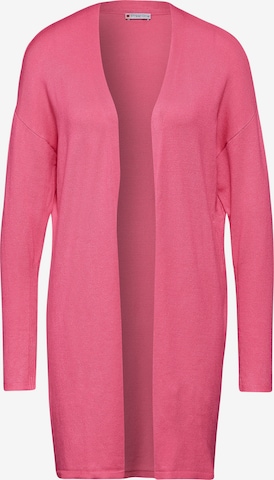 STREET ONE Strickjacke in Pink: Vorderseite