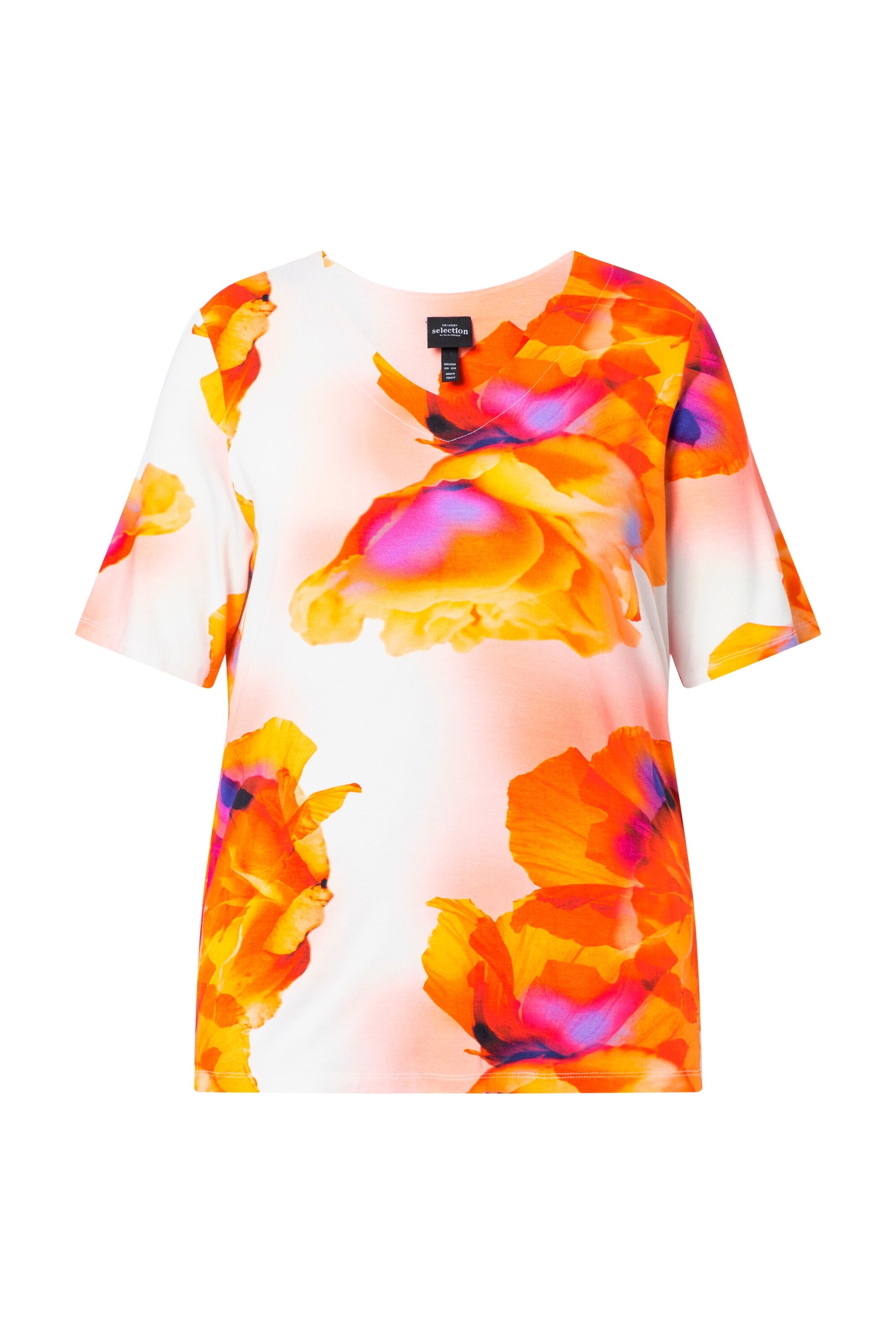 Ulla Popken Shirt in Orange: front