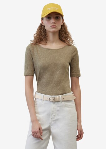 Marc O'Polo Shirt in Brown: front