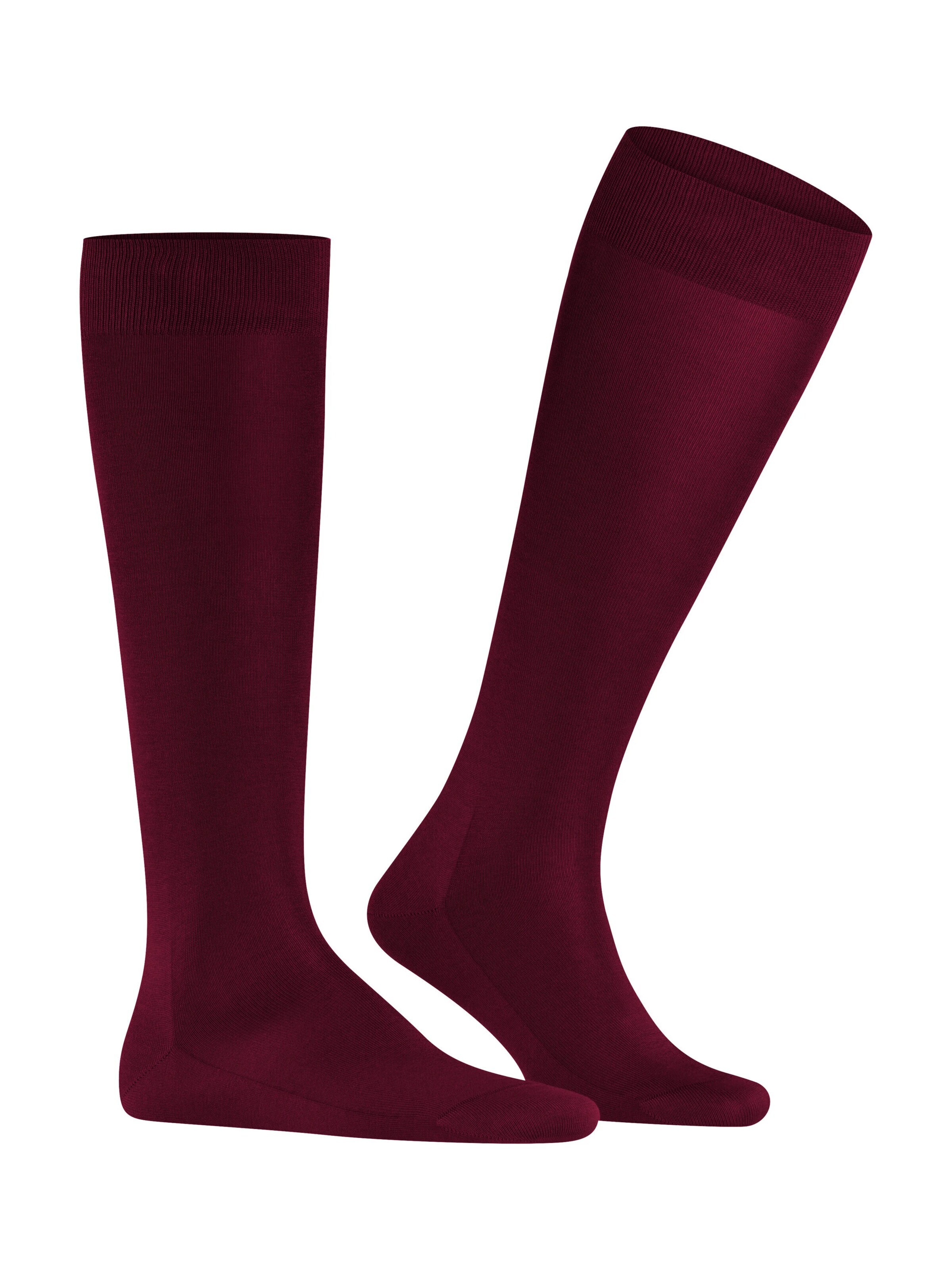 FALKE Knee High Socks 'Tiago' in Red