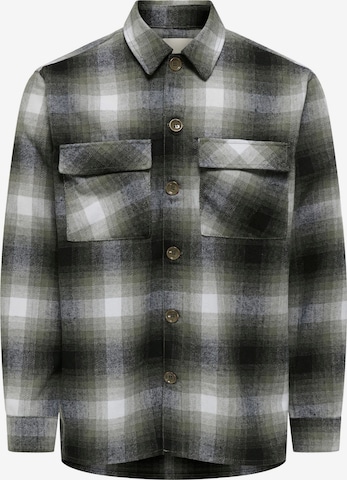 Only & Sons Jacke 'ONSPaul' in Grün: Vorderseite