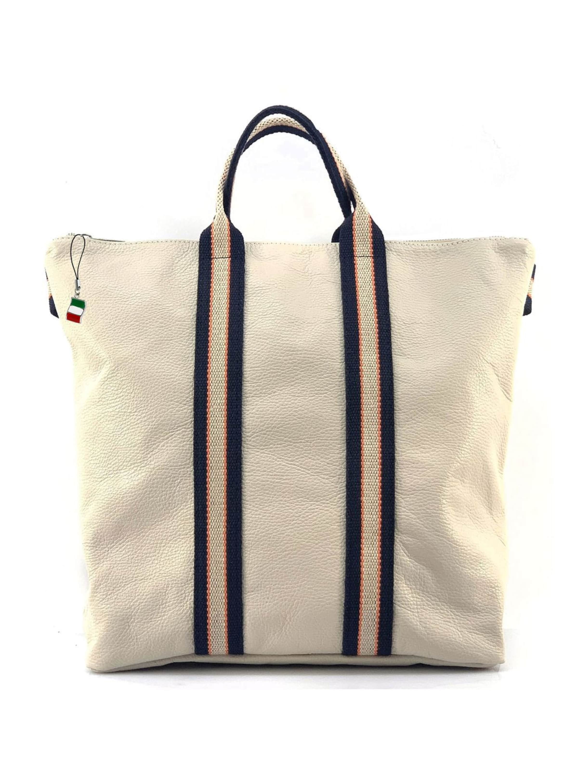 Sac à dos Florence en beige : devant