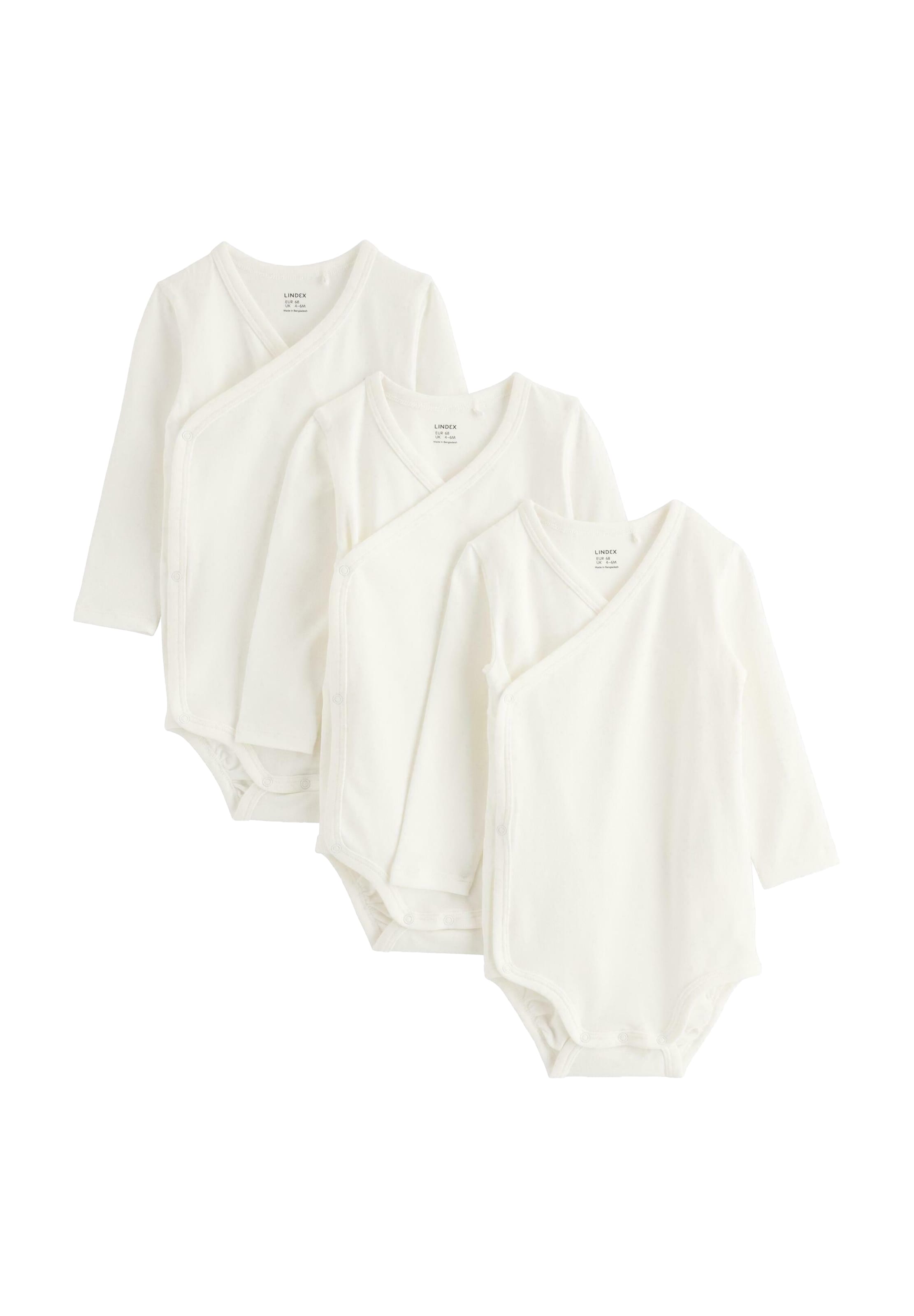 Lindex Potkuhousut/body värissä valkoinen: etupuoli