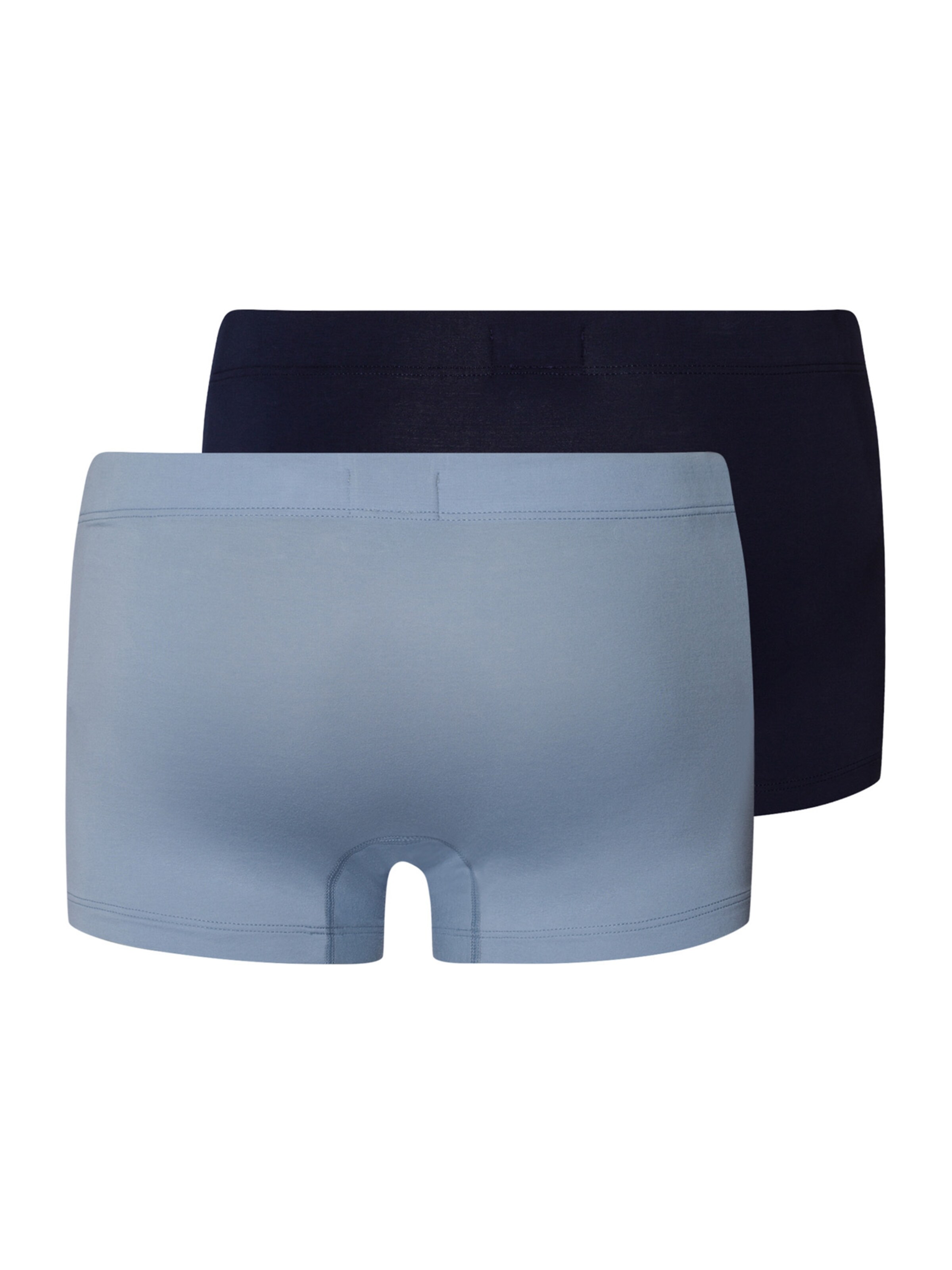 Hanro 2er-Pack Retro Boxershorts ' Cotton Essentials ' in Blau