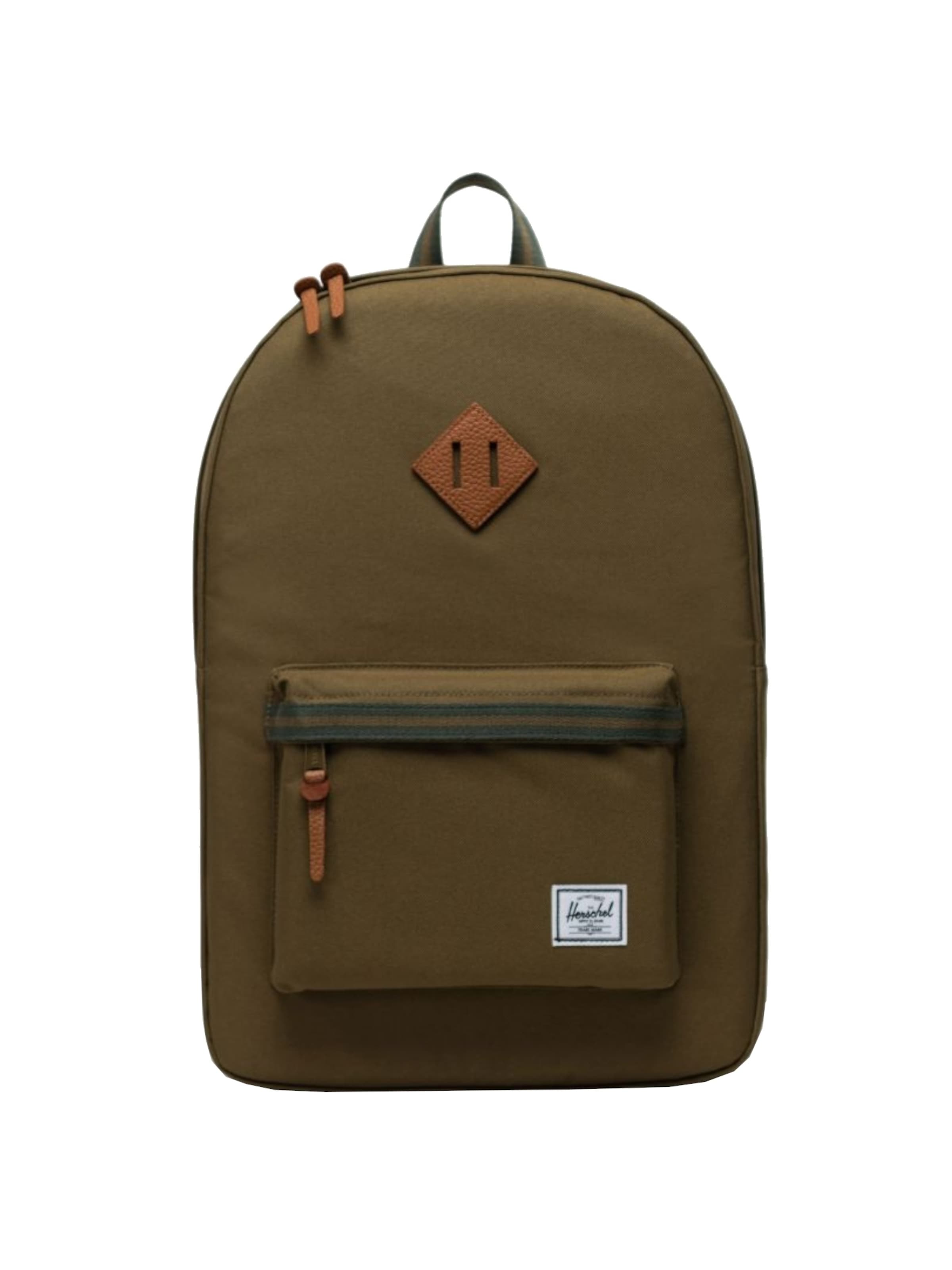Herschel Rucksack 'Heritage'‌‌‌‌‌‌ in Grün: Vorderseite