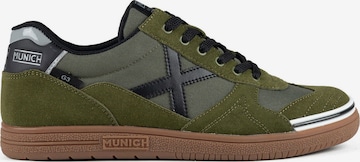 MUNICH Platform trainers 'G-3' in Green: front