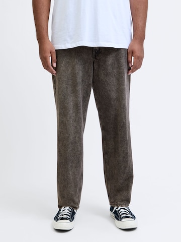 Regular Jean JACK & JONES en noir : devant