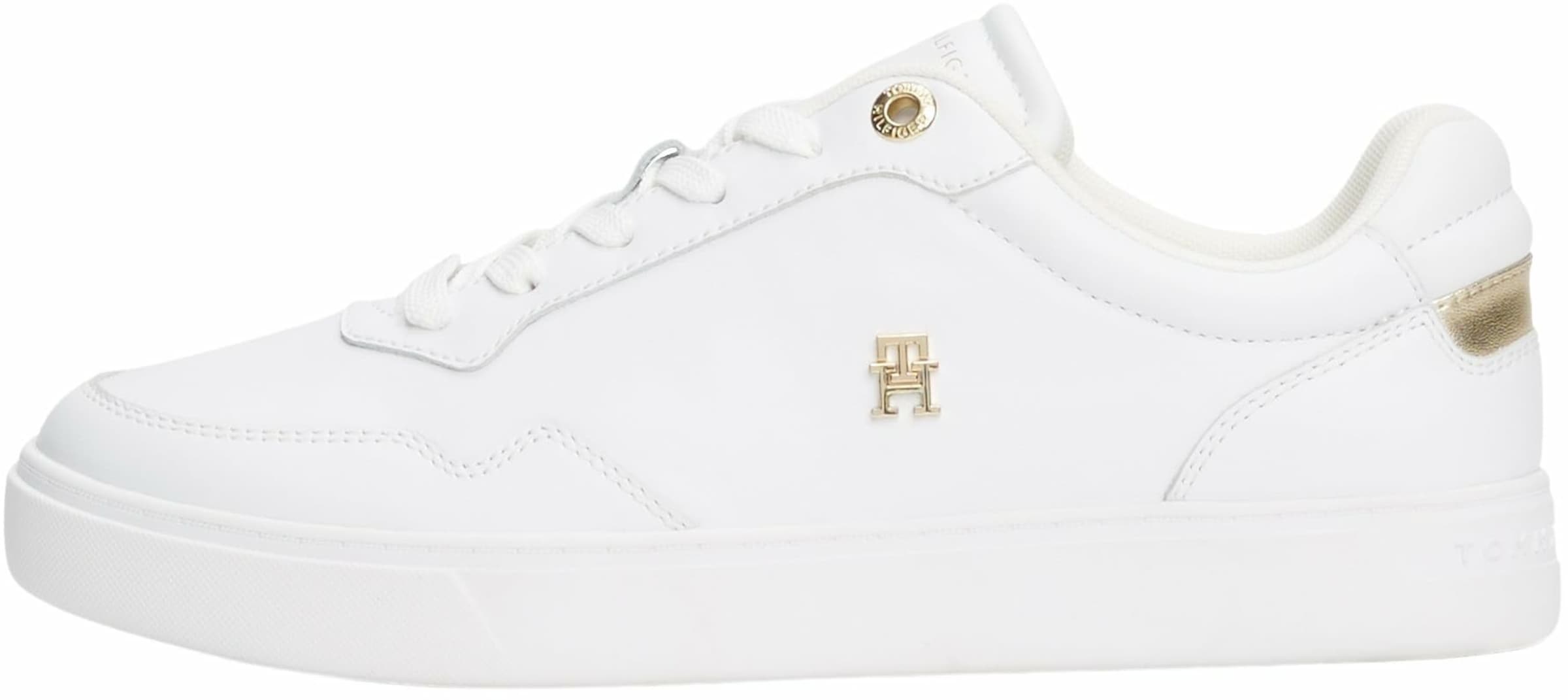 TOMMY HILFIGER Sneakers laag in Wit: voorkant