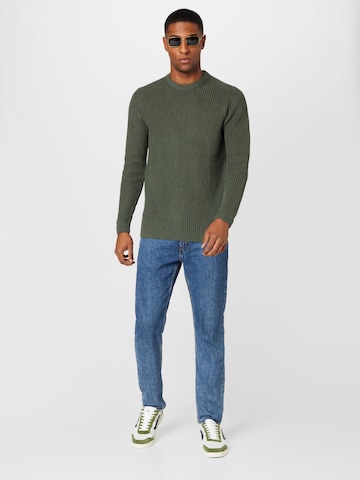 MELAWEAR Sweater 'RAVI' in Green