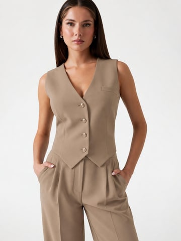 Gilet da completo 'W5YH55WGHC2' di GUESS in beige
