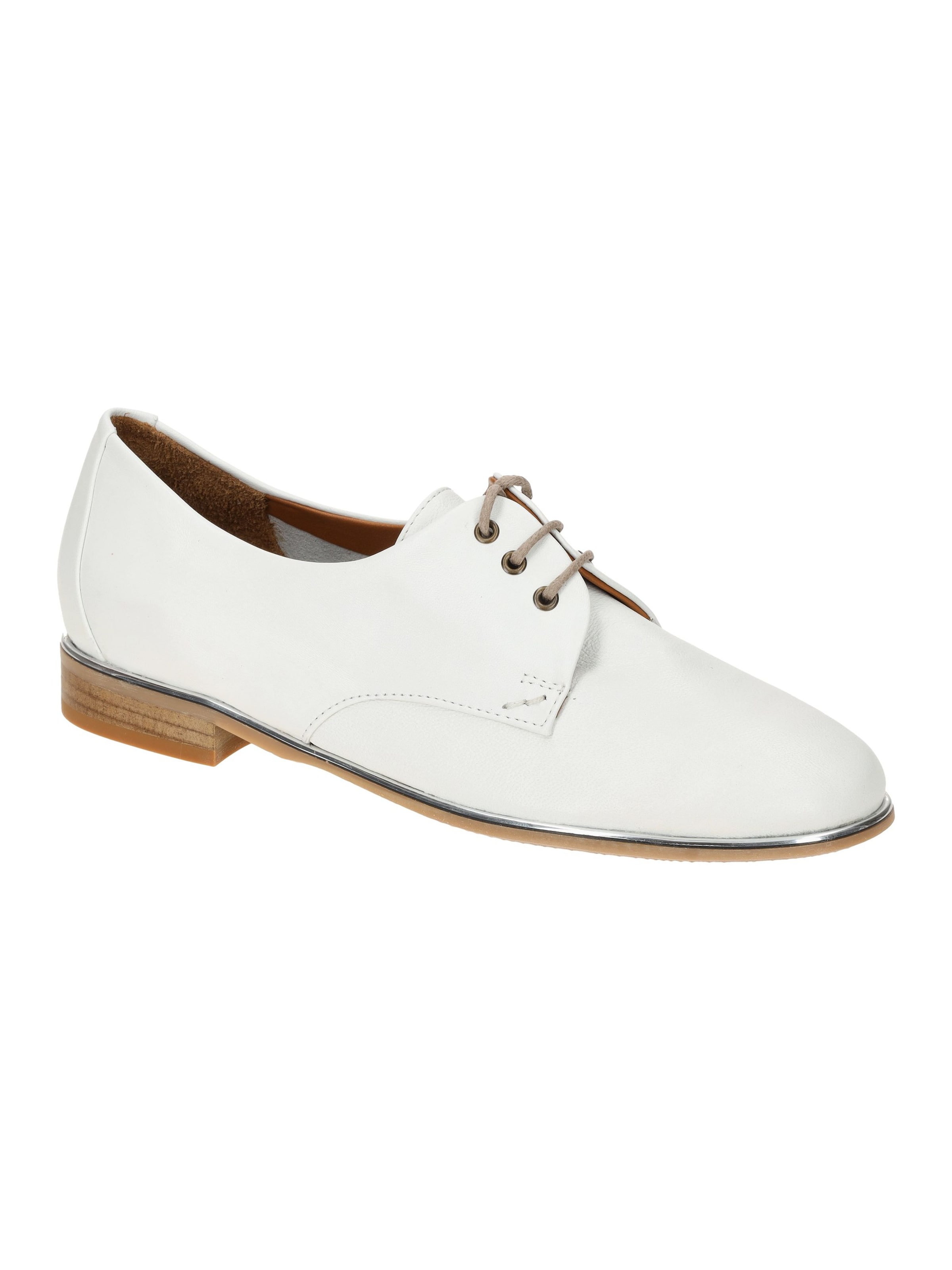 Everybody Schnürschuh 'ALOE' in Weiß: Vorderseite