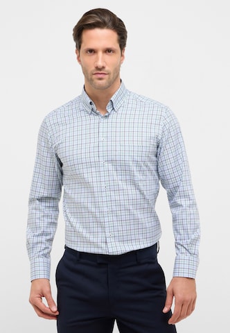 ETERNA Regular Fit Hemd in Grün: Vorderseite