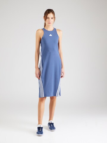 ADIDAS SPORTSWEAR Sports Dress 'Future Icons Three Stripes' in Blue: front