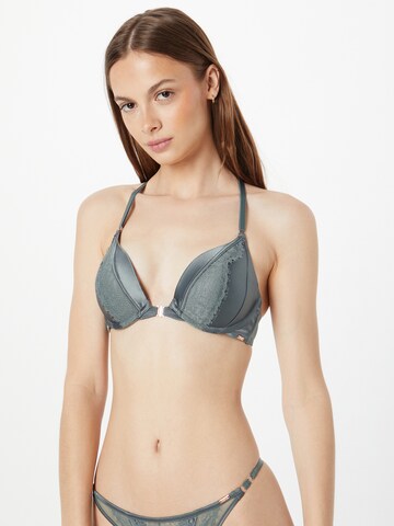 Push-up Reggiseno 'Nicole' di Hunkemöller in verde: frontale