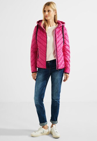 Veste mi-saison CECIL en rose