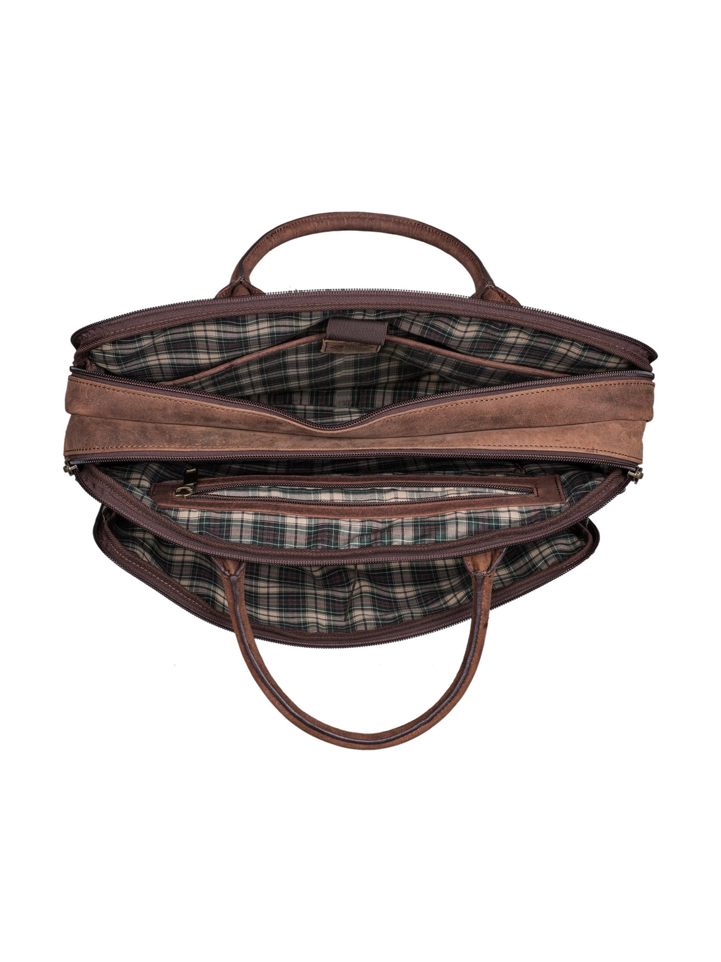 Benthill Laptop Bag in Brown